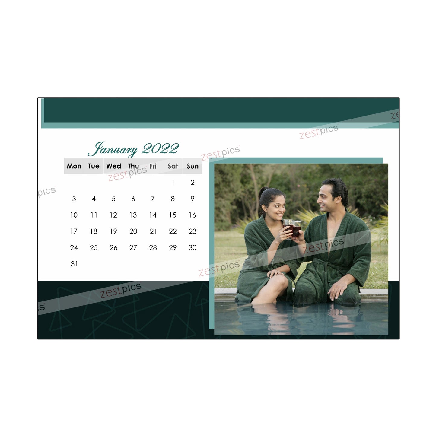 4x6 12 Months Calendar