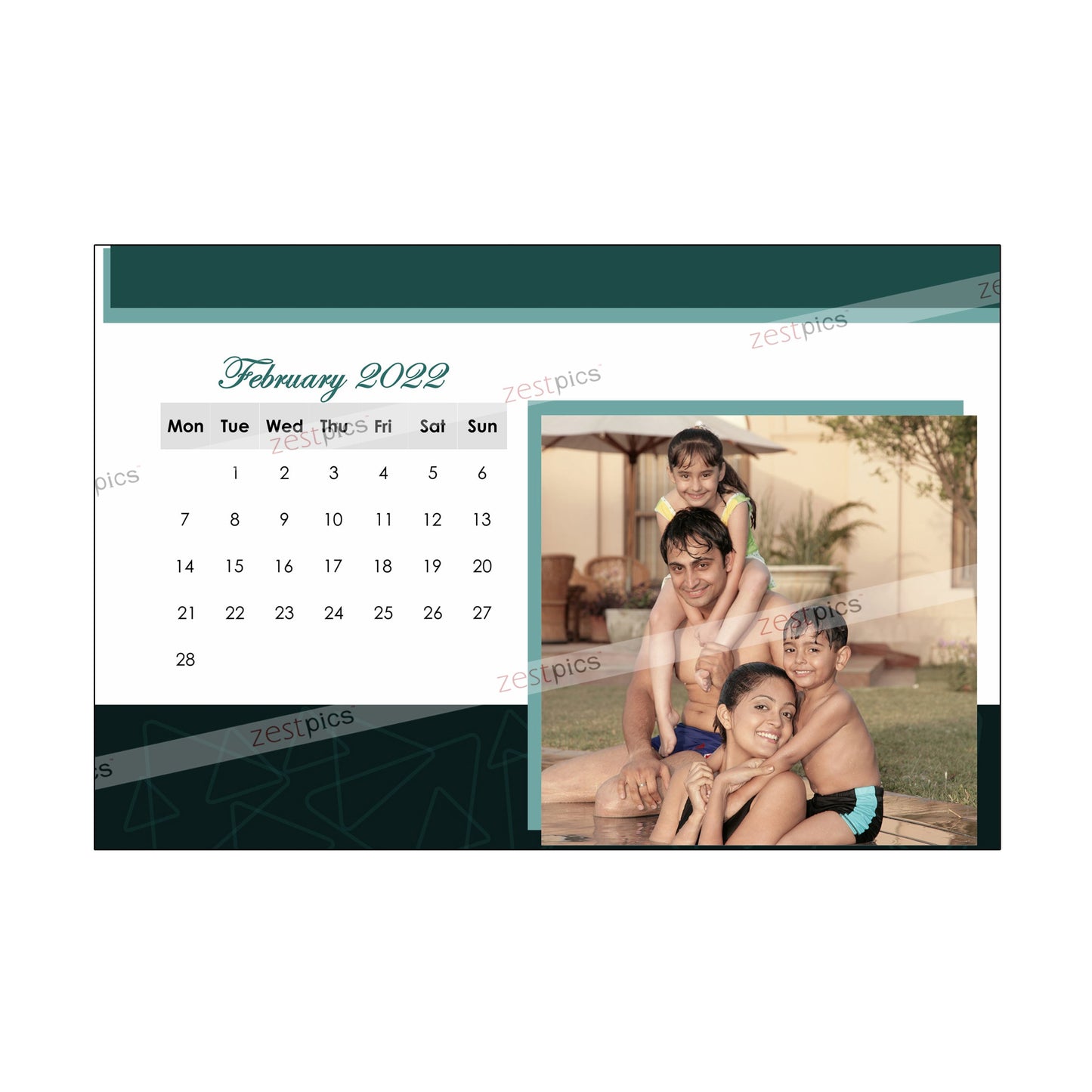 4x6 12 Months Calendar