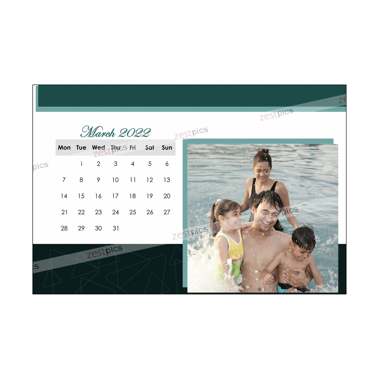 4x6 12 Months Calendar