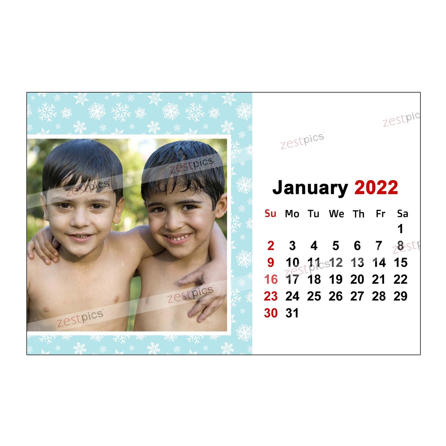 4x6 12 Months Calendar