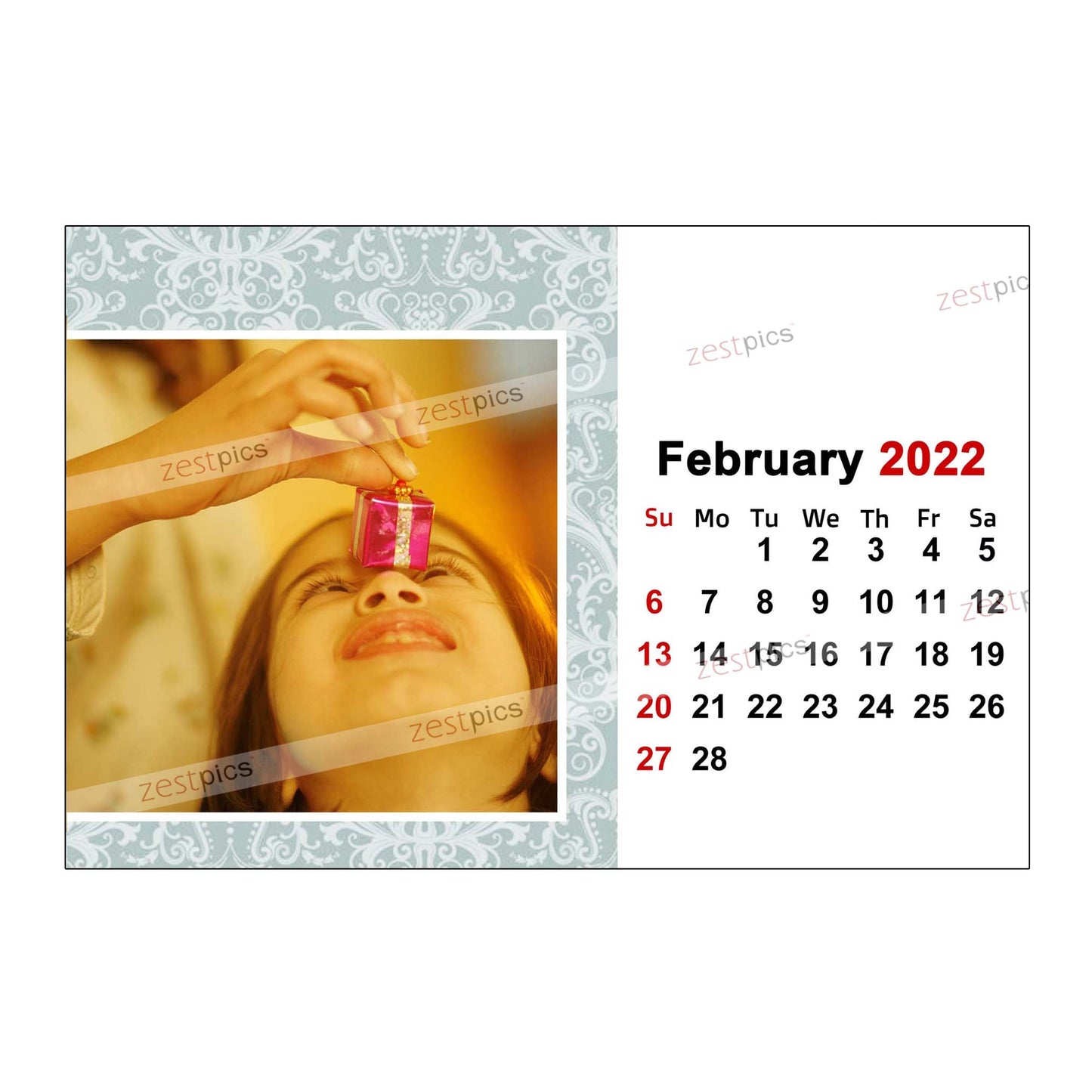 4x6 12 Months Calendar