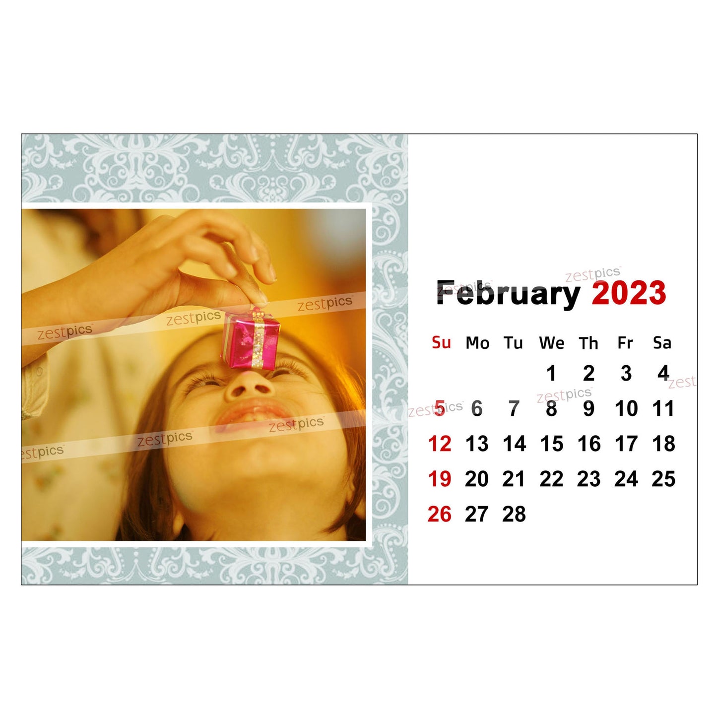 4x6 12 Months Calendar