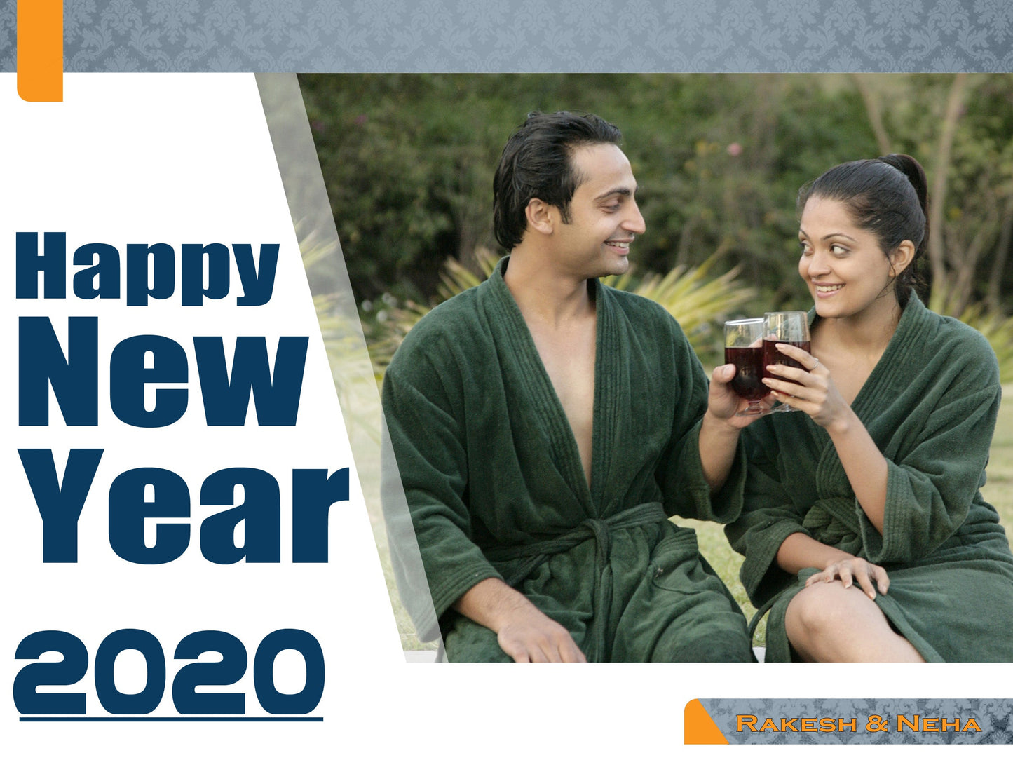 New Year Frame
