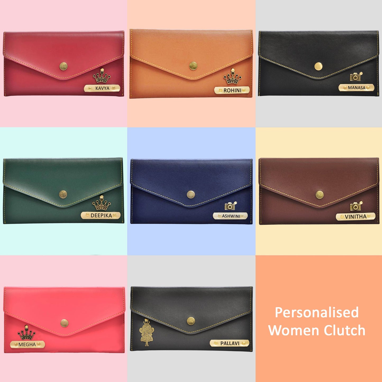 Women Clutch (Blue)
