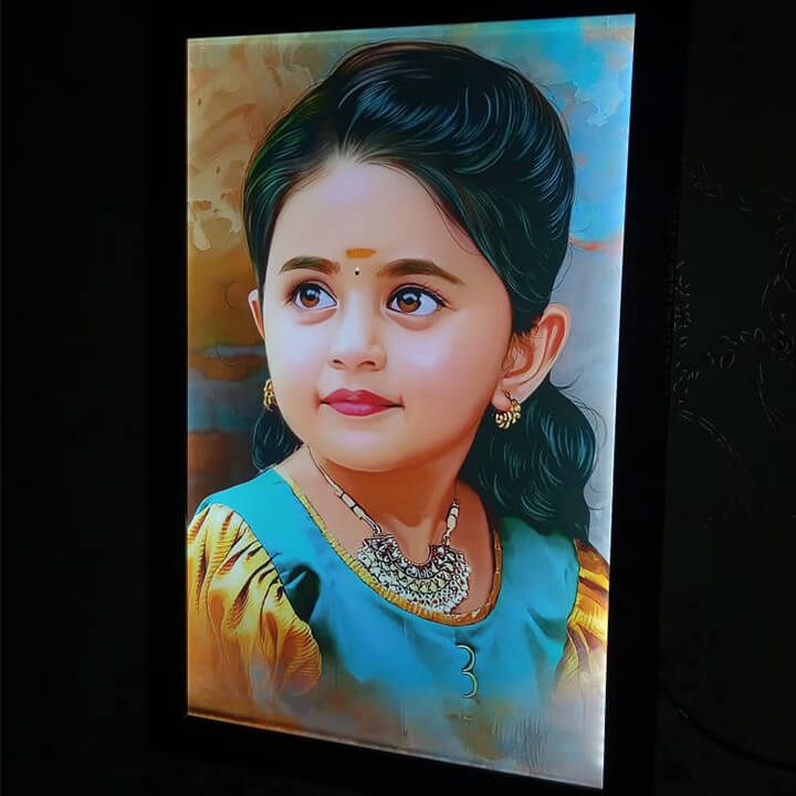 Premium Oil Painting Acrylic Photo Frame