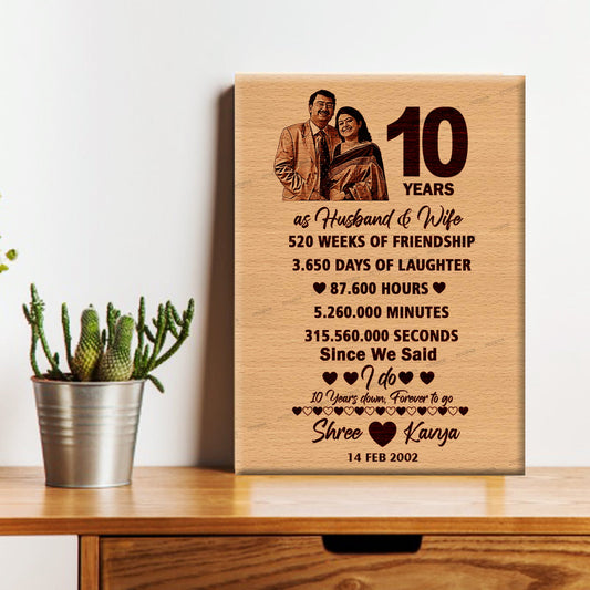 10th Wedding Anniversary Gift