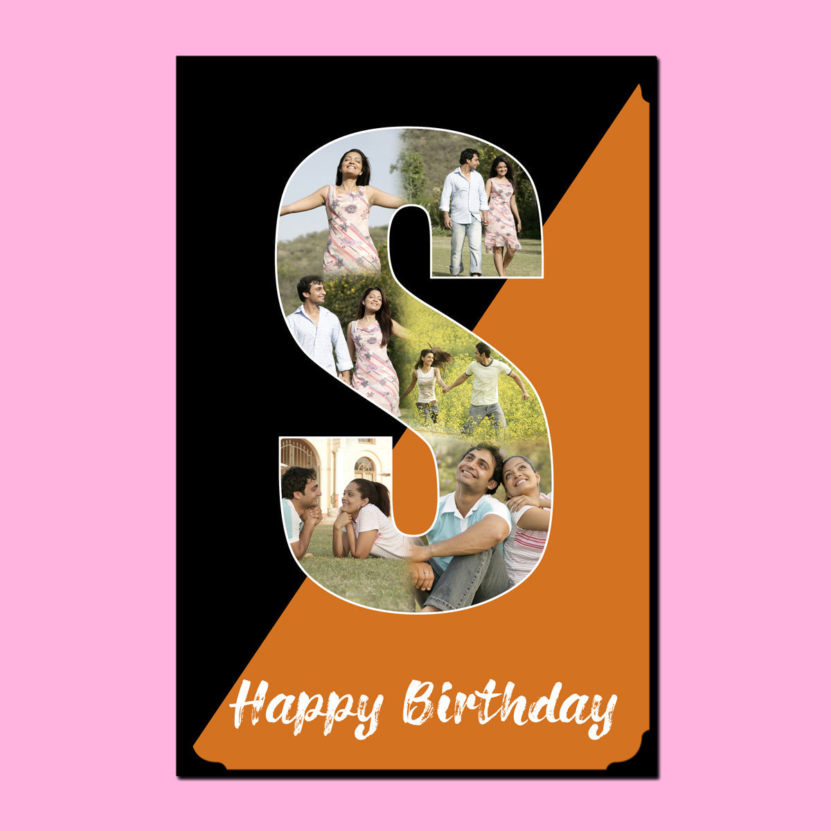 Alphabet Photo Frame