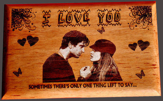 9x6 Wooden Plate