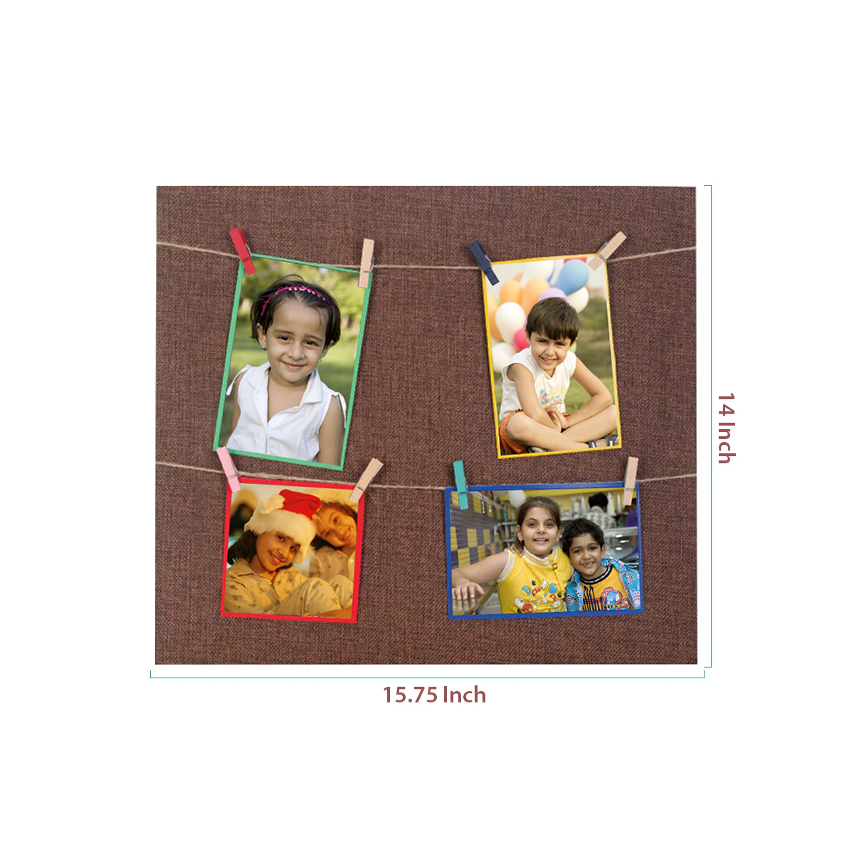 Classy 4 Picture Hanging Photo Frame