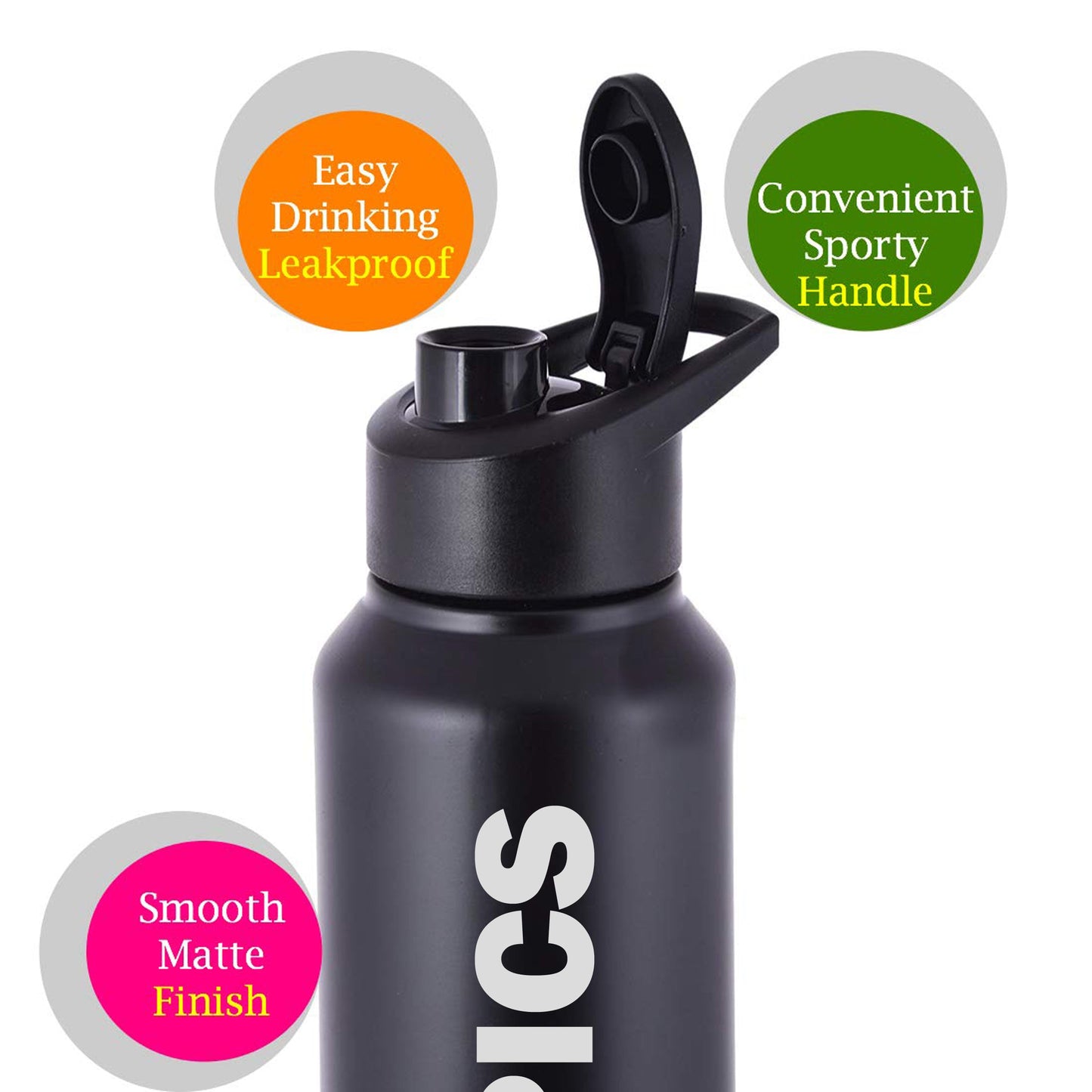 Black Sipper Bottle